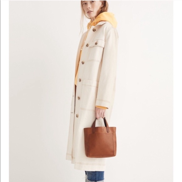 Madewell cline duster long chore coat - Picture 2 of 8